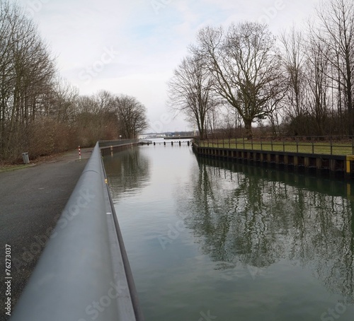 Seitenarm vom Rhein Herne Kanal © hean