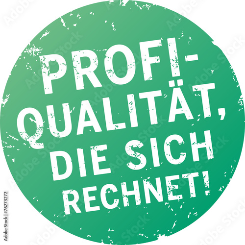 Button Profiqualität