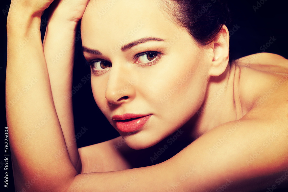 Fototapeta premium Beautiful topless woman.