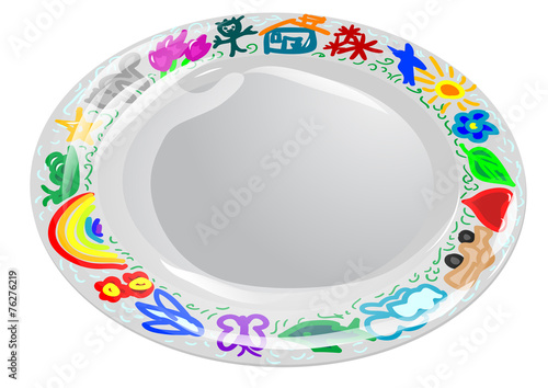 child plate