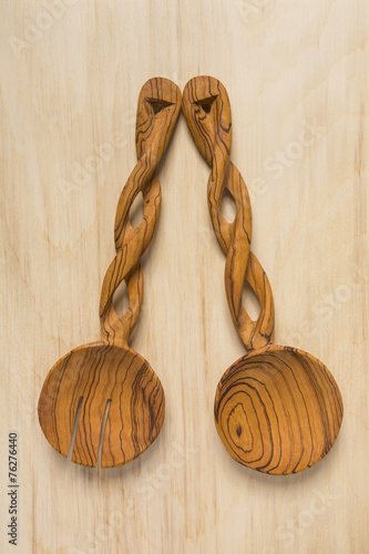 Wooden Salad Spoons