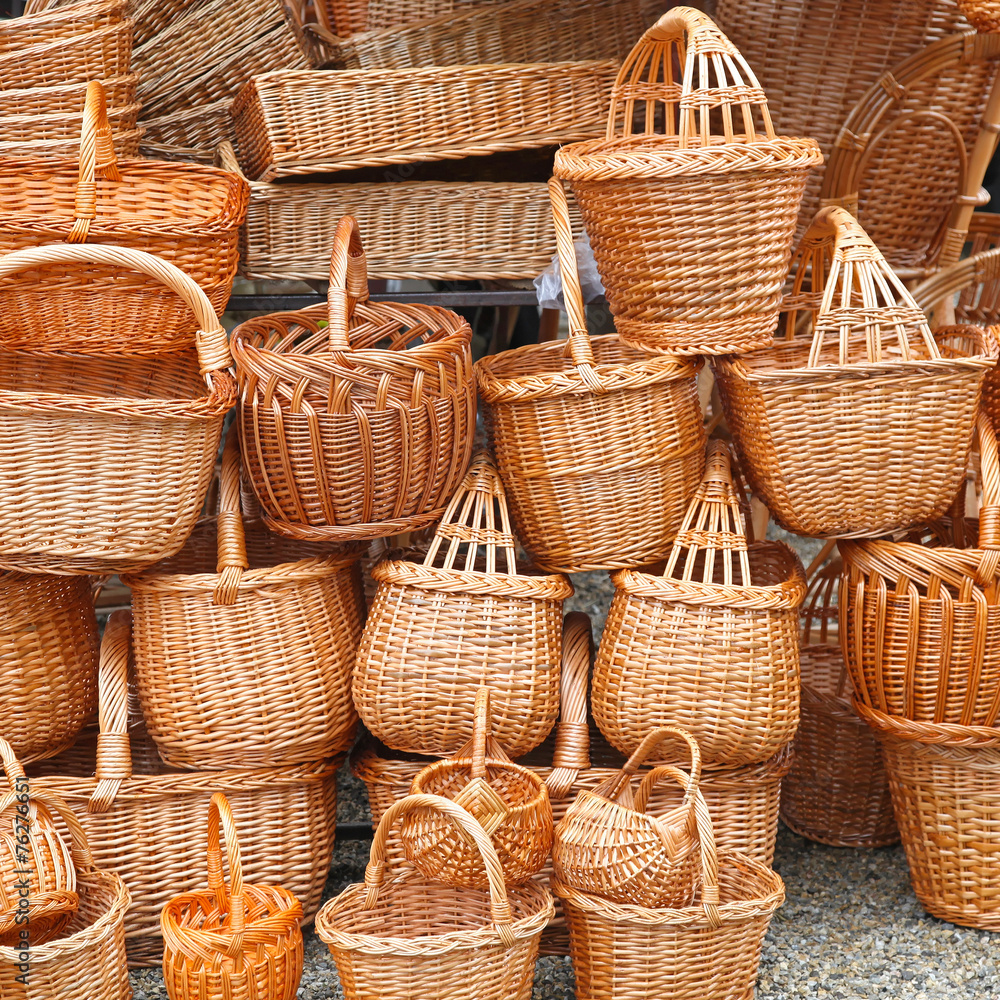 Rattan baskets