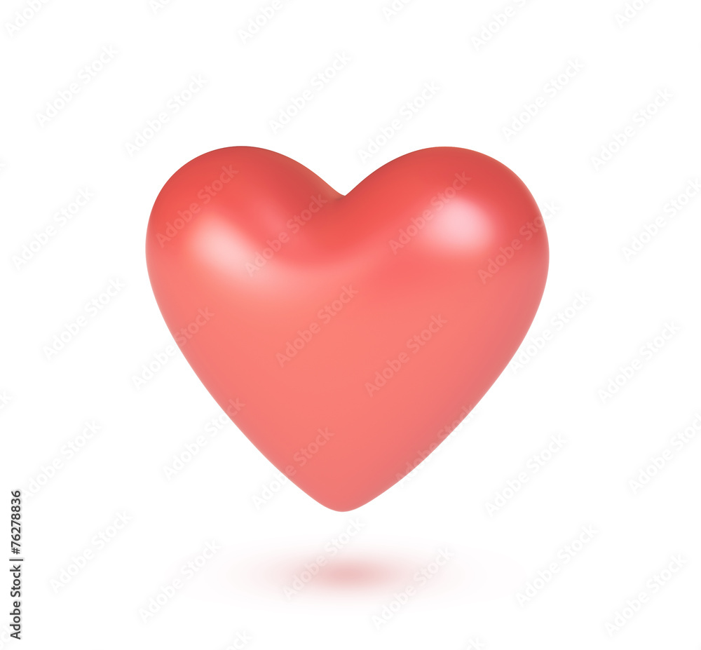 3d valentine heart