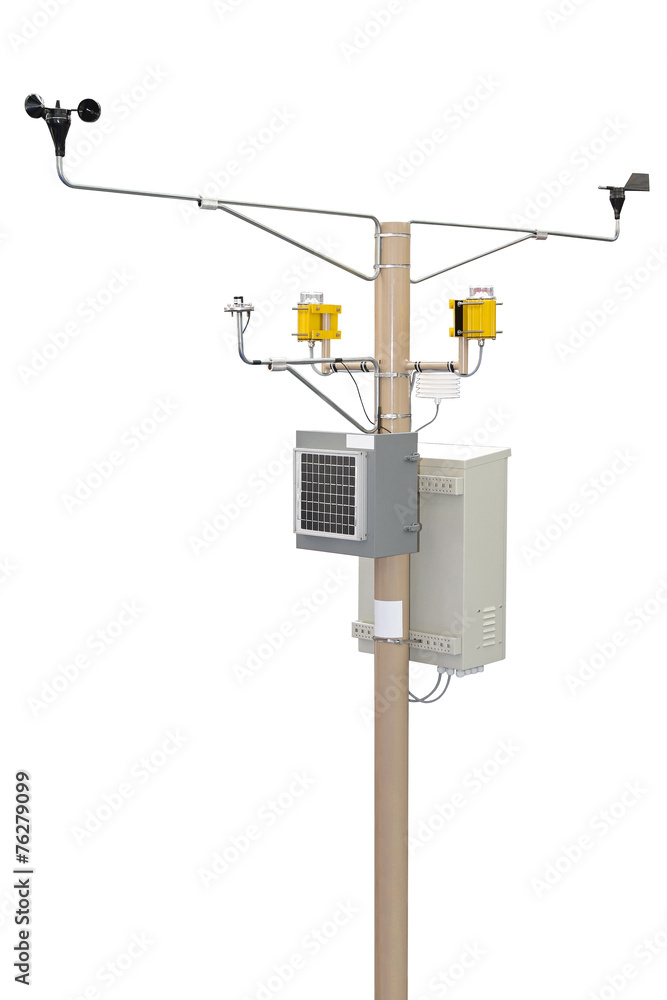 Obraz premium Weather station