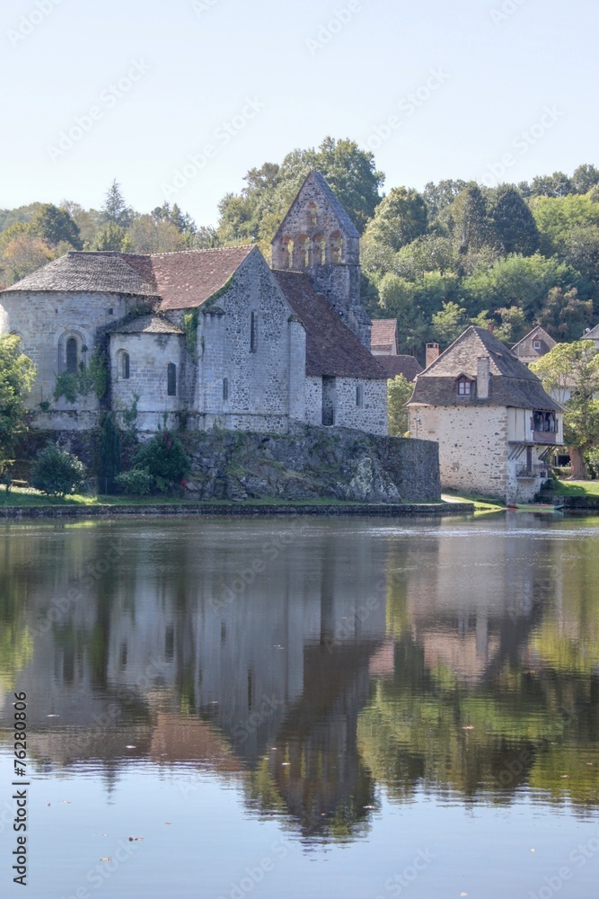 sur les berges de la dordogne