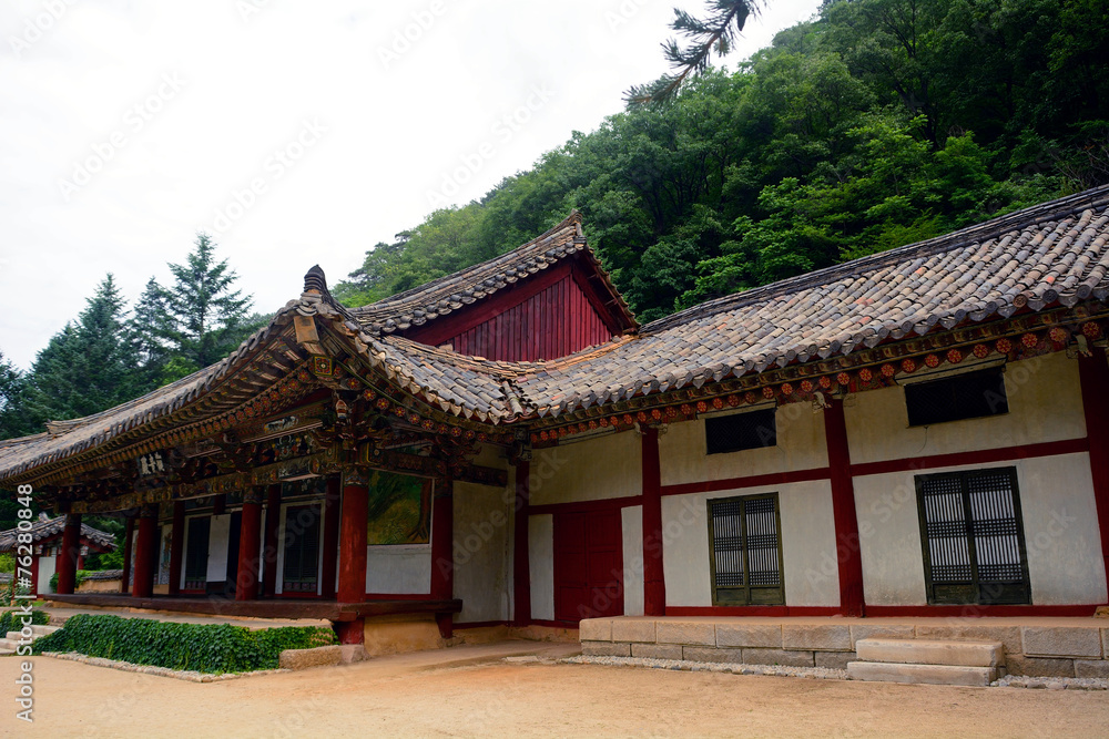 Pohyon Buddhist temple, North-Korea