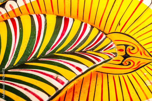 Wallpaper Mural Sri Lankan mask detail Torontodigital.ca