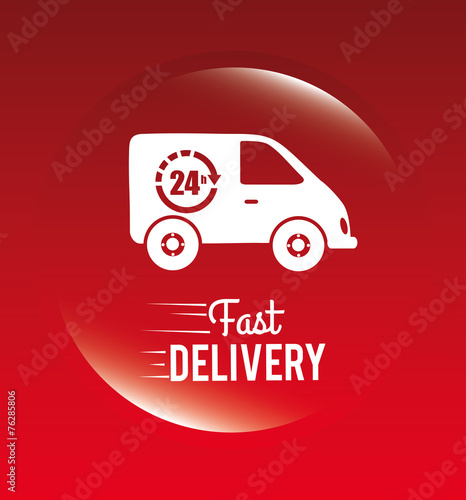 Delivery design, vector illustration.
