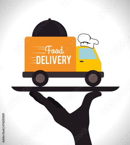 Delivery design, vector illustration.