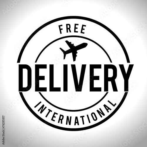 Delivery design, vector illustration.