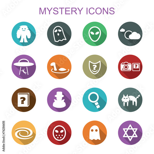 mystery long shadow icons