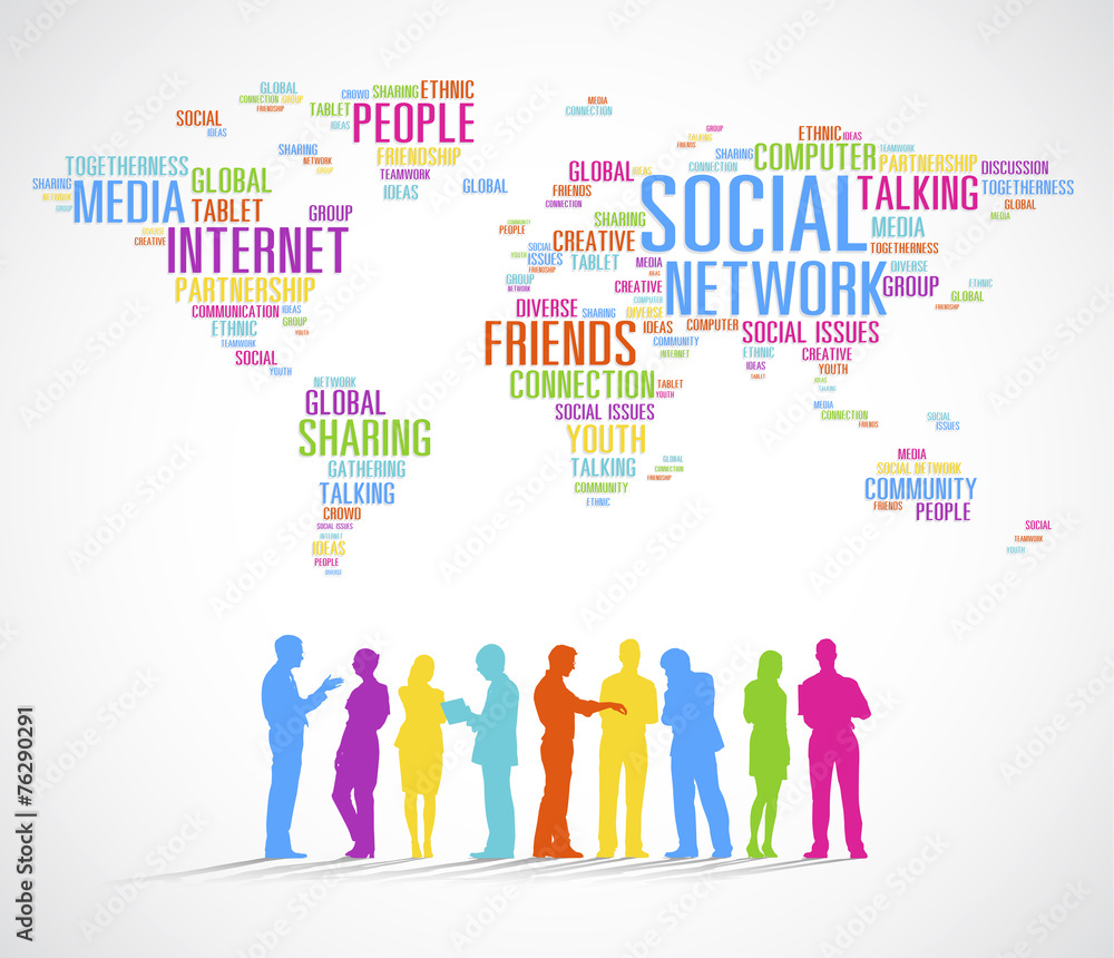 Social Gathering Network People Internet Media Concept