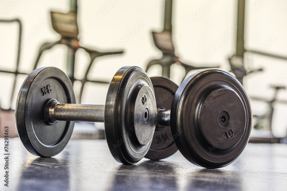 Naklejka premium Fitness