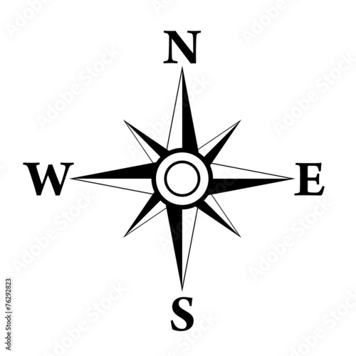 Wind rose symbol