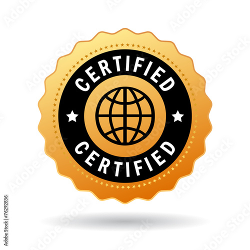 Certified icon