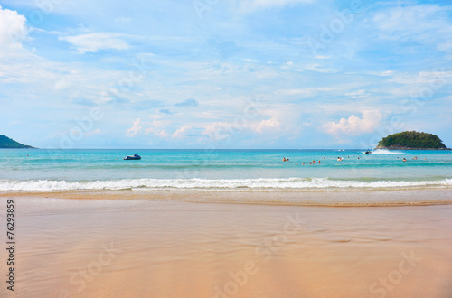 Kata beach on Phuket in Thailand