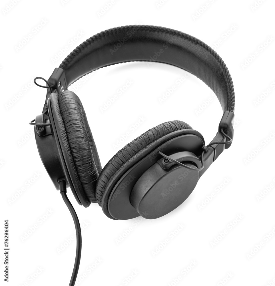 headphones isolated on white background