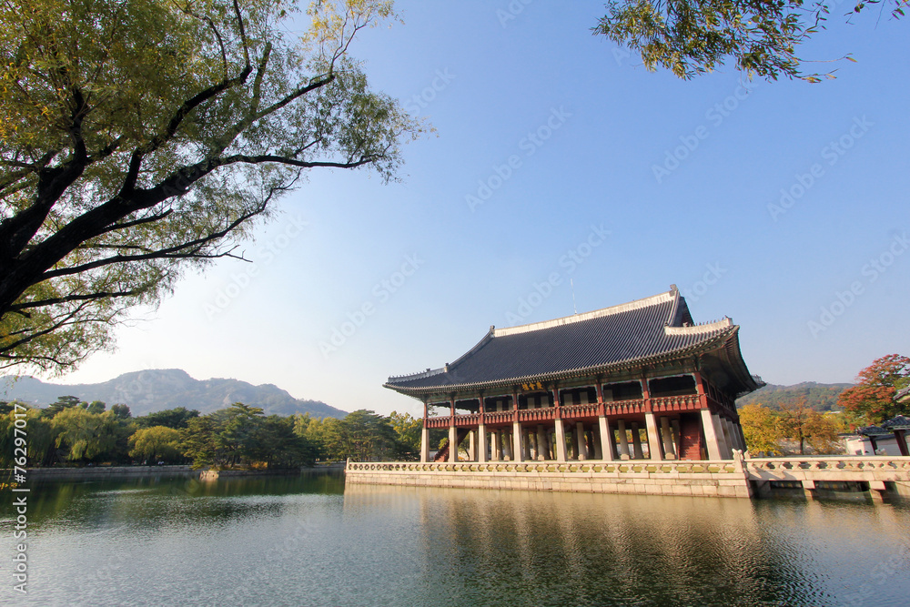 Obraz premium Gyeongbokgung Palace Seoul South Korea