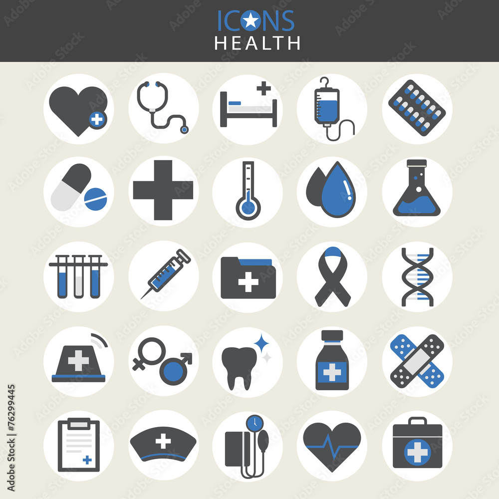 Healthcare Health Medicine Hospital Laboratory Icon Concept Healthcare Health Medicine Hospital Laboratory Icon Concept