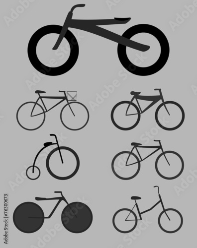 Illustrations Bicycles