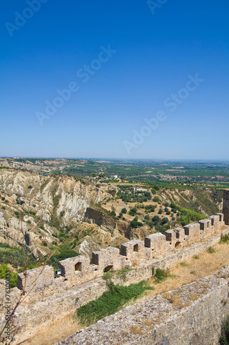 Swabian Castle of Rocca Imperiale. Calabria. Italy.