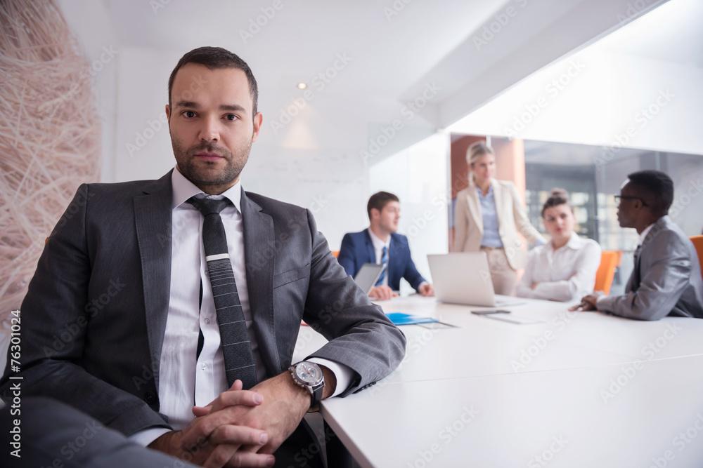 Fototapeta premium business people group at office