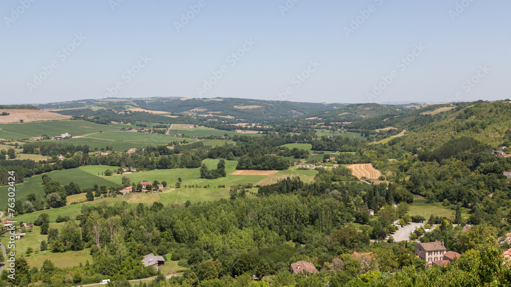 View from France's Cordes-sur-Ciel