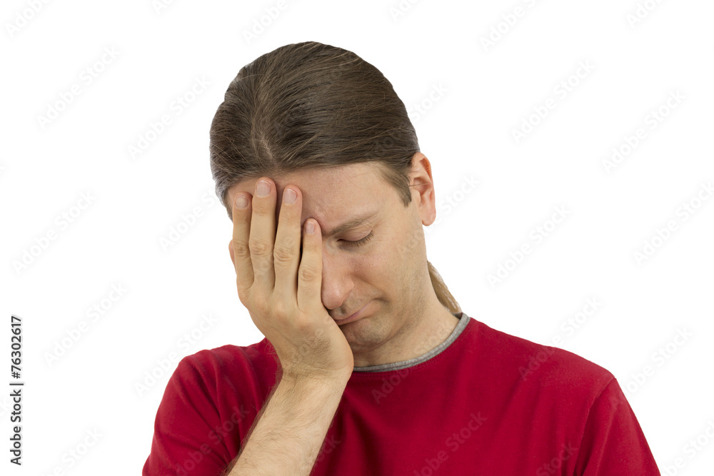 Depressed man Depressed man