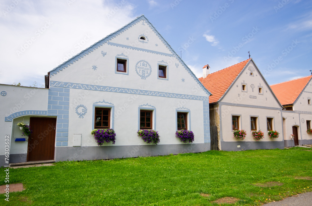 Holasovice - old Bohemian village on UNESCO heritage list