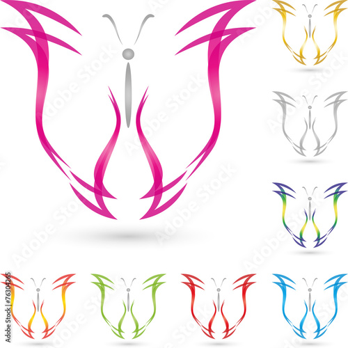 Logo, Schmetterling, butterfly, Insekt, insect