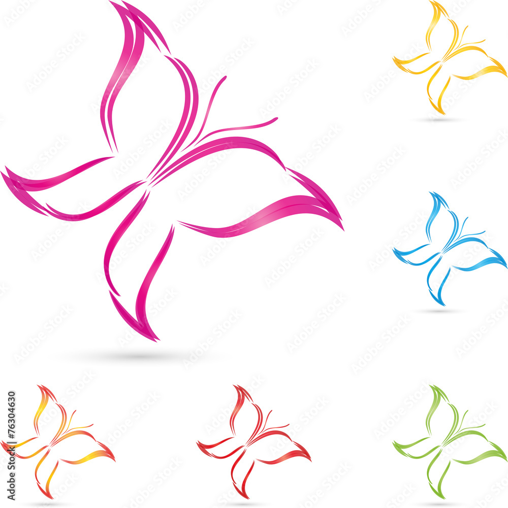 Logo, Schmetterling, butterfly, Insekt, insect