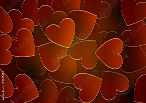 Hearts Background