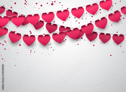 Love party celebration background.