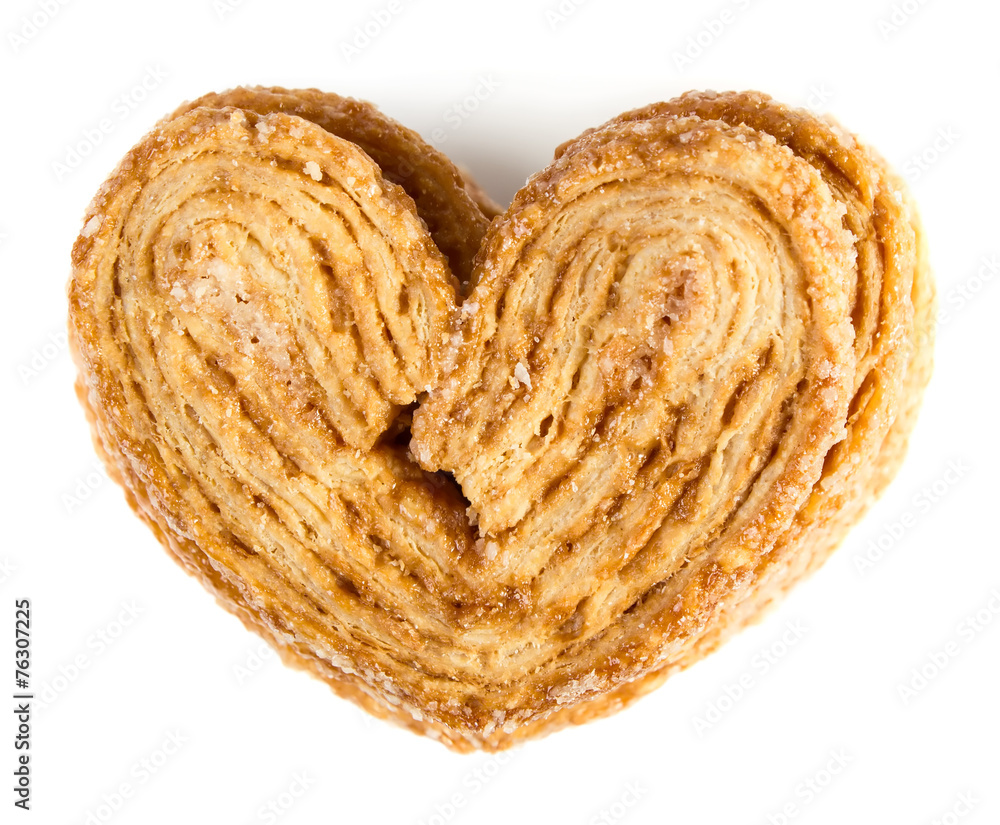 Fototapeta premium Cookie heart