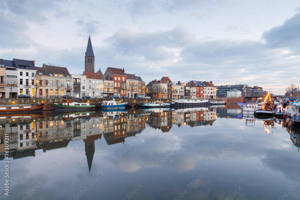 Gent. River Leie.