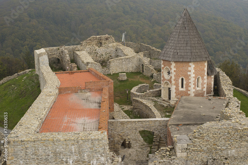 old town on hill above zagreb