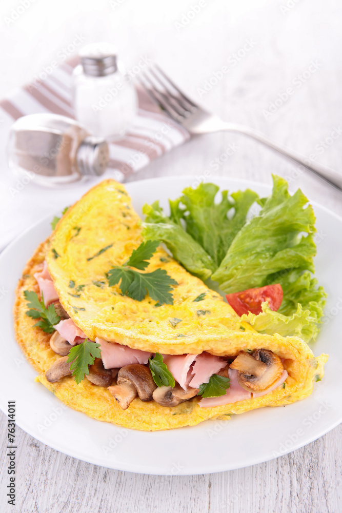 omelet and vegetables omelet and vegetables