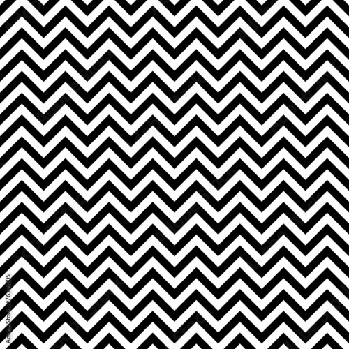 Zigzag pattern, seamless illustration #76315005