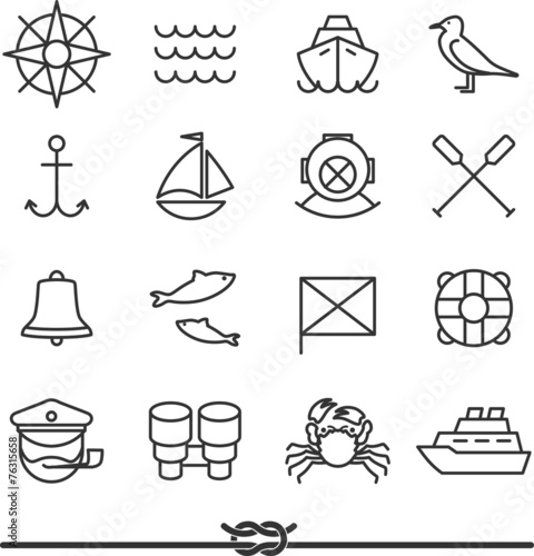 Nautical icons