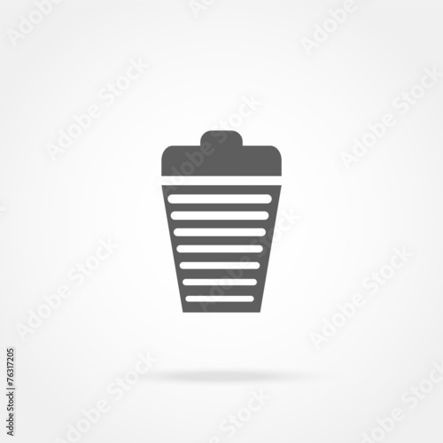 garbage basket icon