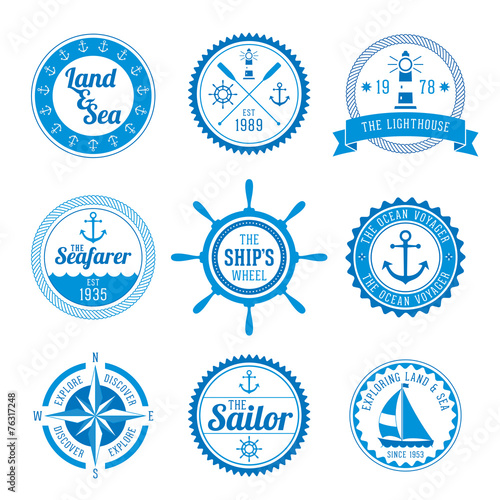 Nautical Badges