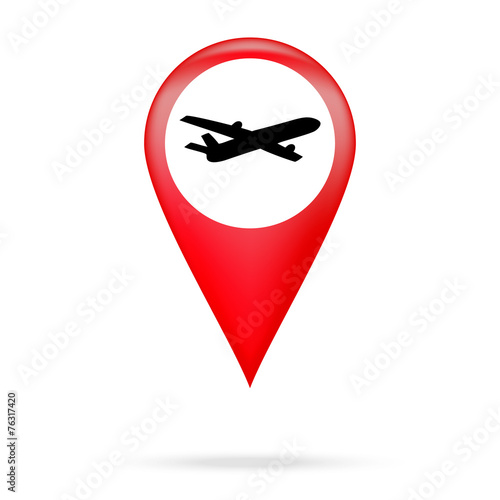 Pointer to the icon plane