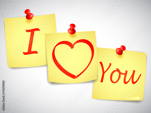 I Love You Notes