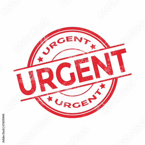 Urgent rubber stamp