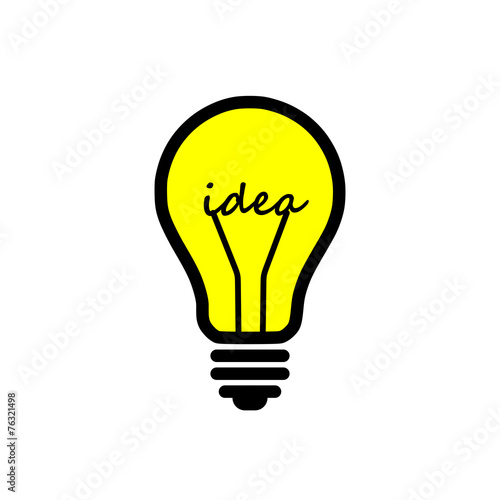 Light bulb, idea