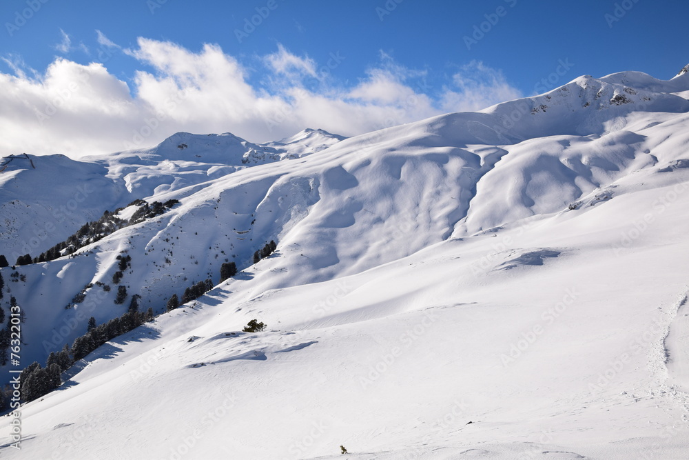 Fototapeta premium Winterberge