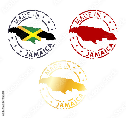 made in Jamaica stamp