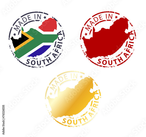 made in South Africa stamp