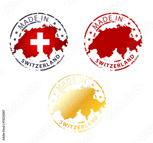 made in Switzerland stamp