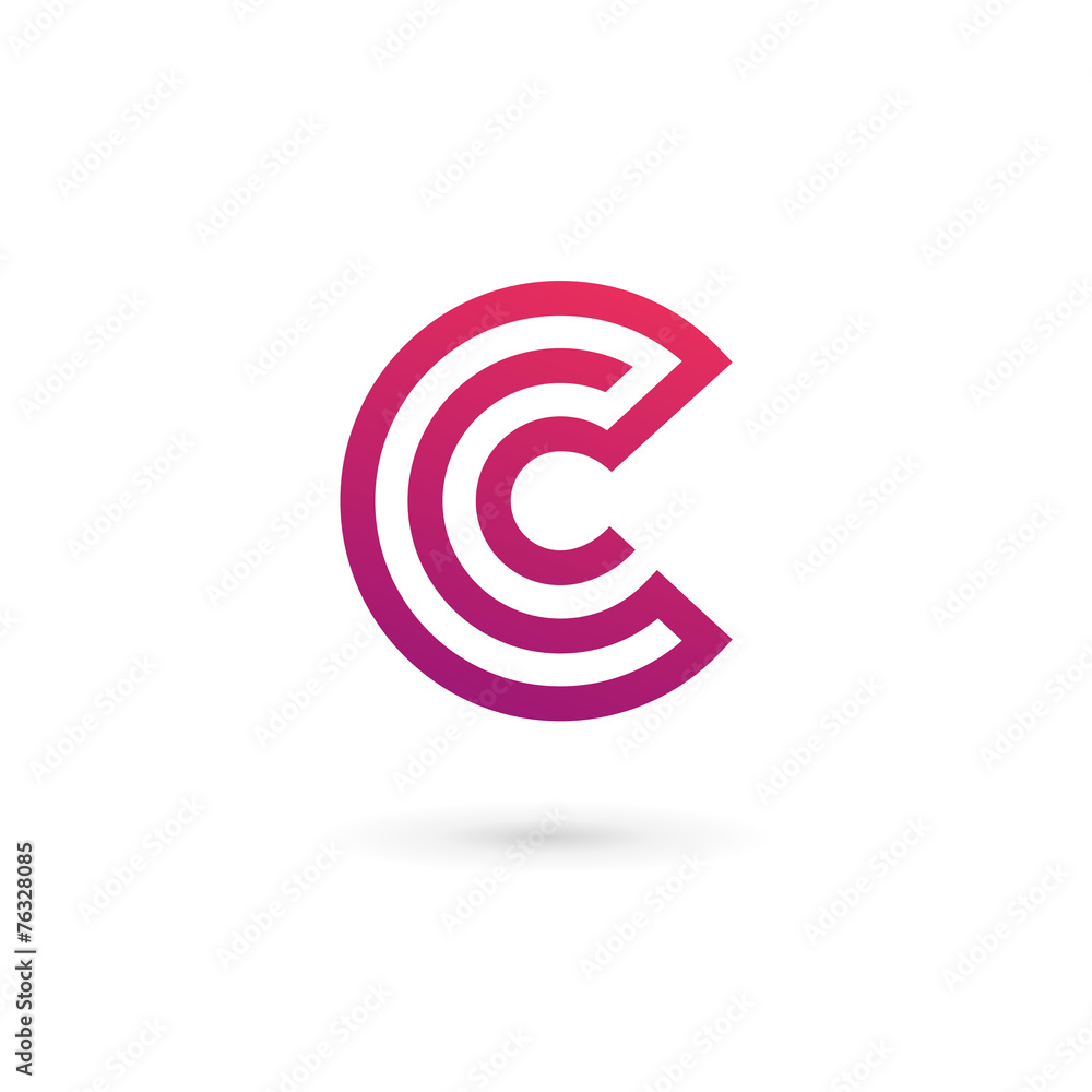 Letter C logo icon design template elements Letter C logo icon design template elements